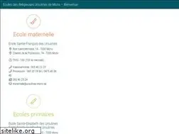 Sites similar to ursulines-mons.be