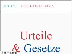 Sites similar to urteile-gesetze.de