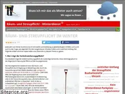 Sites similar to urteile-zum-winterdienst.de