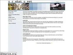 Sites similar to urwhatueat.org