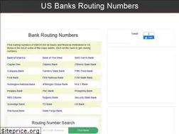 Sites similar to us-routing-numbers.com