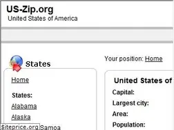 Sites similar to us-zip.org