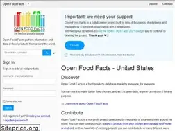 Sites similar to us.openfoodfacts.org