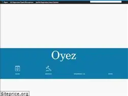 Sites similar to us.oyez.org