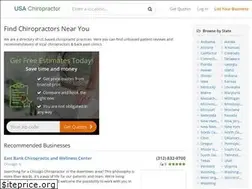 Sites similar to usa-chiropractor.com