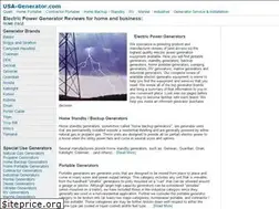 Sites similar to usa-generator.com