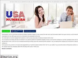 Sites similar to usa-numbers.com
