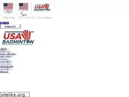 Sites similar to usabadminton.org