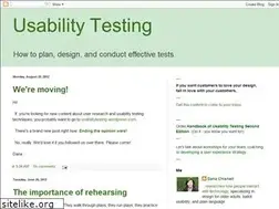 Sites similar to usabilitytestinghowto.blogspot.com