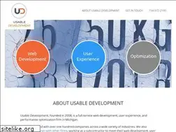 Sites similar to usabledevelopment.com