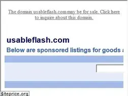 Sites similar to usableflash.com