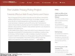 Sites similar to usableprivacy.org