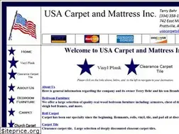 Sites similar to usacarpetandmattress.com