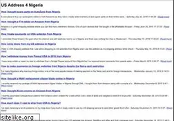 Sites similar to usaddress4nigeria.com