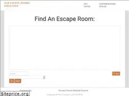 Sites similar to usaescaperooms.com