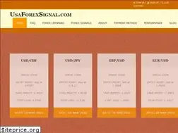 Sites similar to usaforexsignal.com