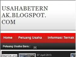 Sites similar to usahabeternak.blogspot.com
