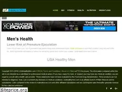 Sites similar to usahealthymen.com