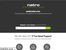 Sites similar to usaksolar.com
