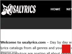 Sites similar to usalyrics.com