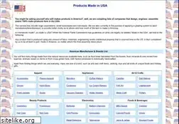 Sites similar to usamadeproducts.biz