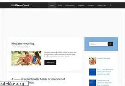 Sites similar to usanewscourt.com