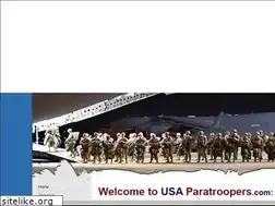 Sites similar to usaparatroopers.com
