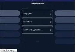 Sites similar to usapeople.com