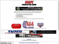 Sites similar to usaplforum.com