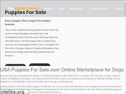 Sites similar to usapuppiesforsale.com