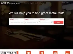 Sites similar to usarestaurants.info