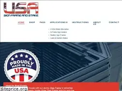 Sites similar to usasignframeandstake.com