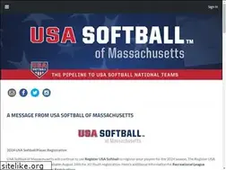Sites similar to usasoftballma.com