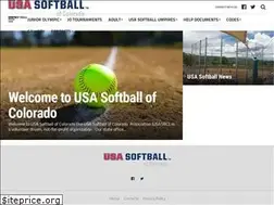 Sites similar to usasoftballofcolorado.org
