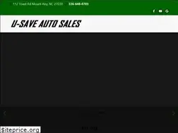 Sites similar to usaveautonc.com