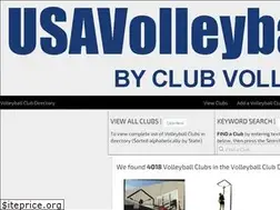 Sites similar to usavolleyballclubs.com