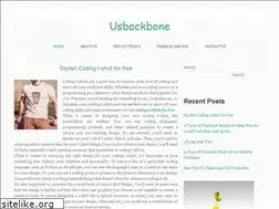 Sites similar to usbackbone.net