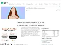 Sites similar to usbanklist.com