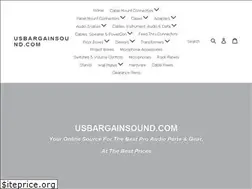 Sites similar to usbargainsound.com