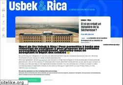 Sites similar to usbeketrica.com