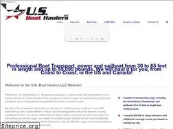 Sites similar to usboathaulers.com