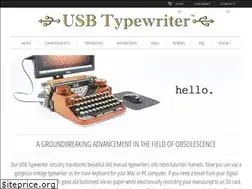 Sites similar to usbtypewriter.com