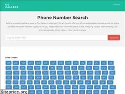 Sites similar to uscallers.com