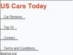 Sites similar to uscarstoday.com