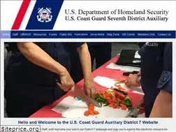 Sites similar to uscga-district-7.org
