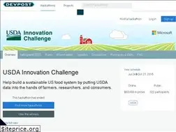 Sites similar to usdaapps.devpost.com