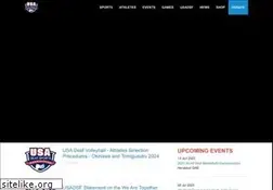 Sites similar to usdeafsports.org