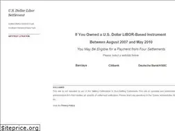 Sites similar to usdollarliborsettlement.com