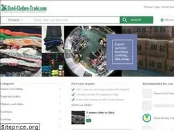 Sites similar to used-clothes-trade.com