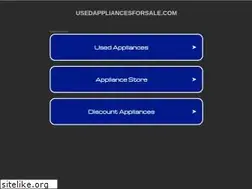 Sites similar to usedappliancesforsale.com